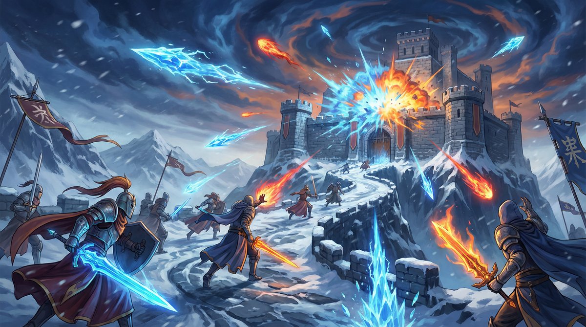 高清视频游戏视频-冰雪要塞攻城战